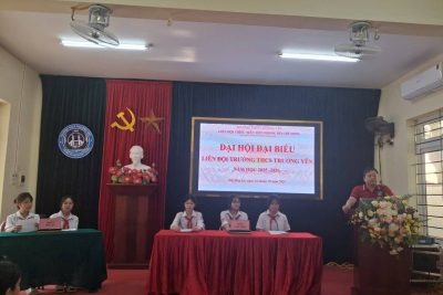 Đại hội Đại biểu Liên Đội trường THCS Trường Yên