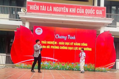 Chương trình trải nghiệm giáo dục Kỹ năng sống, chủ đề: Phòng chống bạo lực học đường.