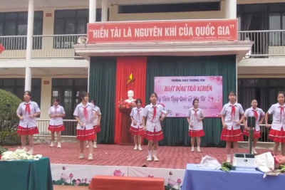 Công bố công khai dự toán ngân sách cấp bổ sung kinh phí nhà nước của trường THCS Trường Yên