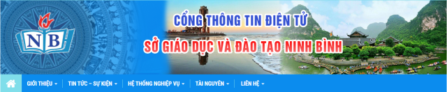 Trang TTĐT sở GD&ĐT Ninh Bình